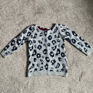 Toddler Cheetah / Leopard Sweater - 3T